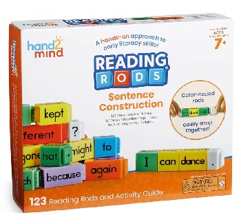 Reading Rods - Sentence Construction Cubes