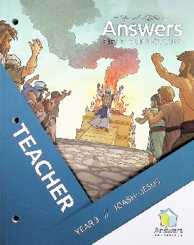 Answers Bible Curriculum Homeschool K-5 Teacher Guide Only  Year 3