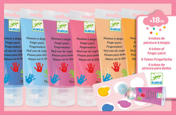 Finger Paint Tubes - Sweet (Pack of 6)