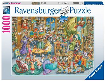 Midnight at the Library Puzzle (1000 piece)