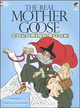 Real Mother Goose Coloring Book