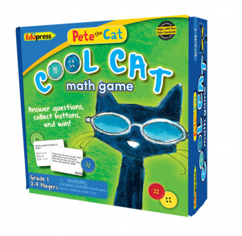 Pete the Cat Cool Cat Math Game: Grade 1