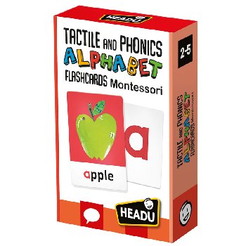 Montessori Flash Cards Tactile and Phonics Alphabet Cards