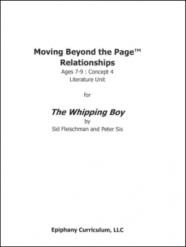 Whipping Boy - Additional Set of Student Activity Pages