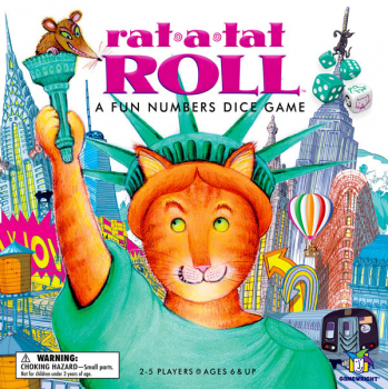 Rat-A-Tat Roll Numbers Dice Game