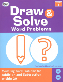 Draw & Solve Word Problems: Grade 1