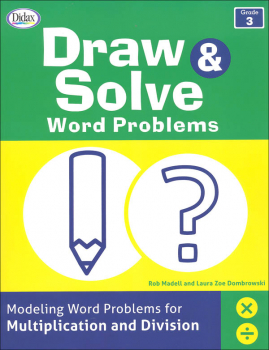 Draw & Solve Word Problems: Grade 3