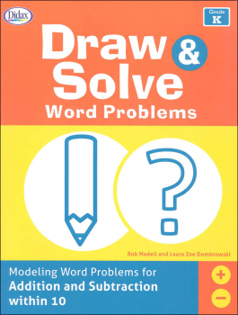 Draw & Solve Word Problems: Kindergarten