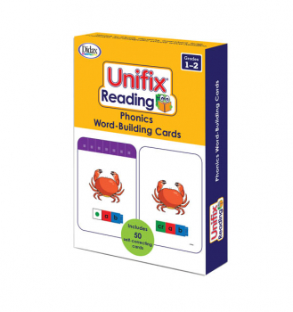 Unifix Reading Phonics Word-Building Cards