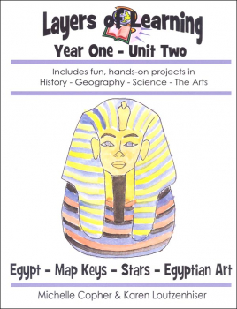 Layers of Learning Unit 1-2: Egypt-Map Keys-Stars-Egyptian Art