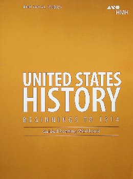 United States History: Beginnings to 1914 Guided Reading Workbook