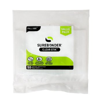 Surebonder All-Temperature Regular Glue Sticks - package of 50 (4")