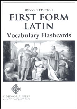 First Form Latin Vocabulary Flashcards 2nd ed.