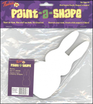 Bunnies Paint-a-Shape 3-Pack