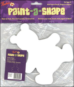 Teddy Bears Paint-a-Shape 3-Pack