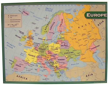 Europe Map Chart