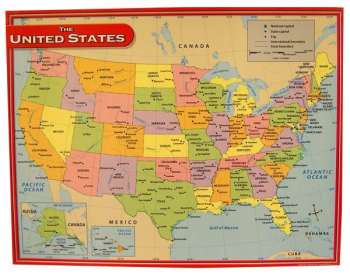 United States Map Chart