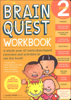 Brain Quest Workbook Grade 2