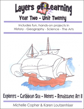 Layers of Learning Unit 2-20: Explorers-Caribbean Sea-Motors-Renaissance Art II