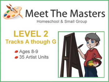 Meet the Masters @ Home A-G Bundle Ages 8-9
