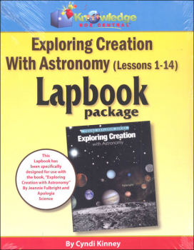 Apologia Exploring Creation With Astronomy Complete Lapbook Package Printed Booklets