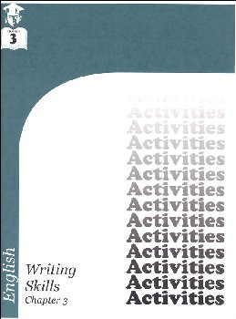 English III: Writing Skills Chapter 3 Activities