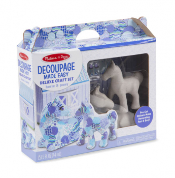 Decoupage Deluxe Horse & Pony Craft Set