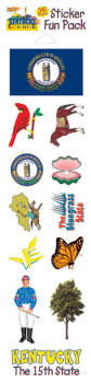 Kentucky Experience State Sticker Fun Pack