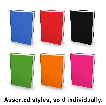 Book Sox Stretchable Fabric Book Cover - Jumbo Solid Assorted Color