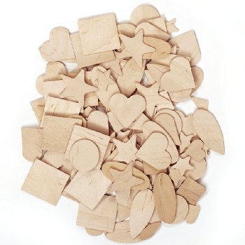 Natural Colored Assorted Shapes 1/2" to 2" (350 pieces)