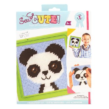 Sew Cute Needlepoint Panda