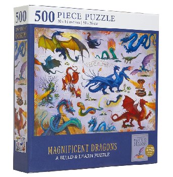 Magnificent Dragons Puzzle (500 piece)
