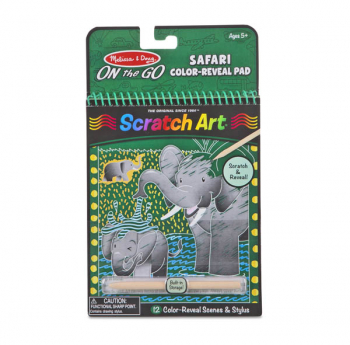 Scratch Art Color-Reveal Pad - Safari