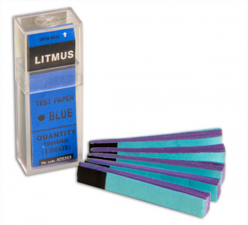 Litmus Paper - Blue, Pack of 100 Strips