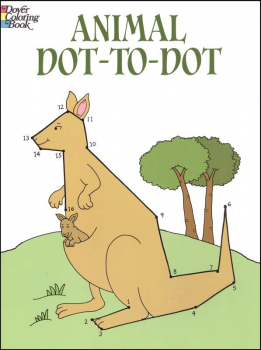Animal Dot-to-Dot Activity Book