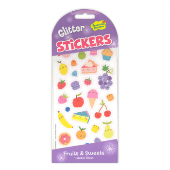 Glitter Magical Fruits & Sweets Stickers