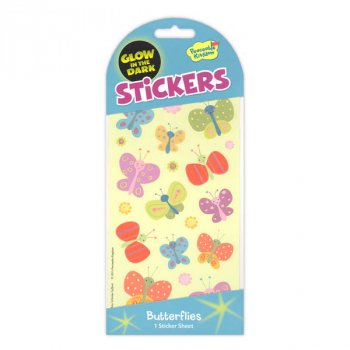 Glow-in-the-Dark Butterfly Stickers