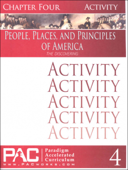 People, Places, and Principles of America Chapter 4 Activities