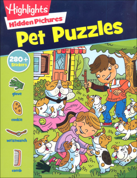 Sticker Hidden Pictures: Pet Puzzles