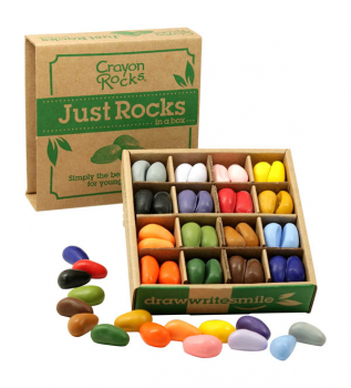 Crayon Rocks in a Box 16 Colors - Set of 64