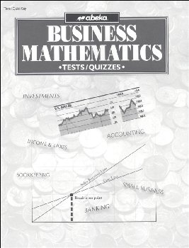 Business Mathematics Quiz and Test Key