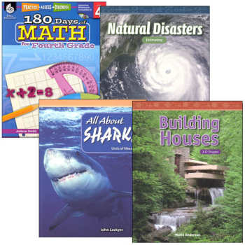 Learn-at-Home Summer Math Bundle Grade 4