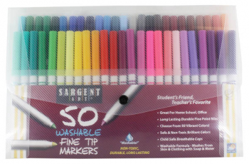 Washable Markers - 50 count (Fine Point)