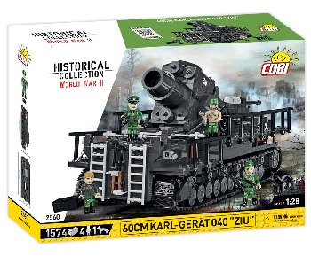 60 cm Karl-Great 040 "ZIU" - 1574 pieces (HC World War II)