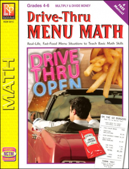 Drive-Thru Menu Math - Multiply & Divide Money