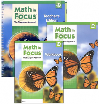 Math in Focus Grade 3 Homeschool Package - 1st Semester