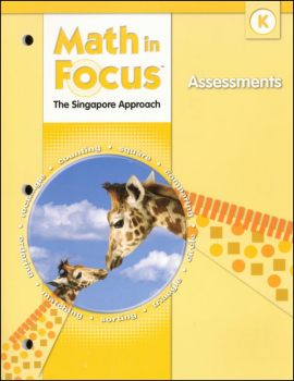 Math in Focus Grade K Assessments
