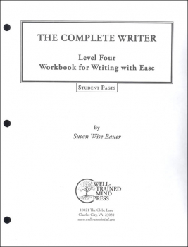 Complete Writer: Writing With Ease Level 4 Student Pages