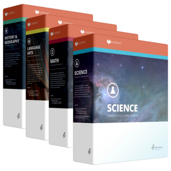 Lifepac Core 4 Subject Set - Grade 6