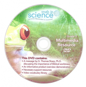 Truth in Science Grade 3 Multimedia/Support DVD